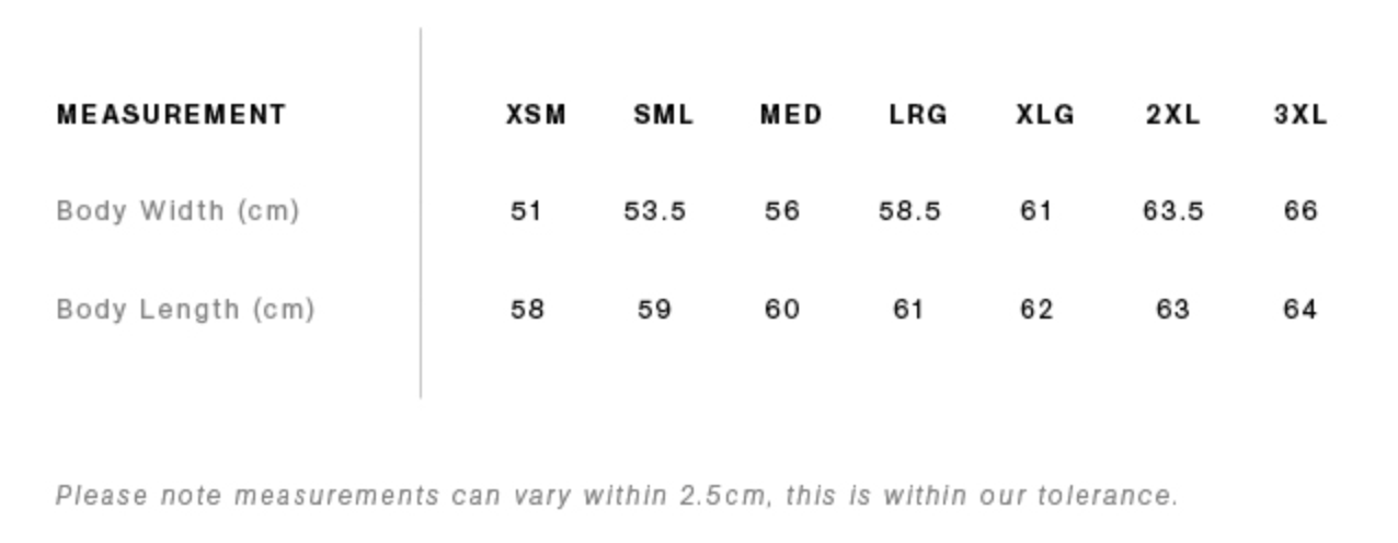 Oversized Pump Cover - Deadlift Print